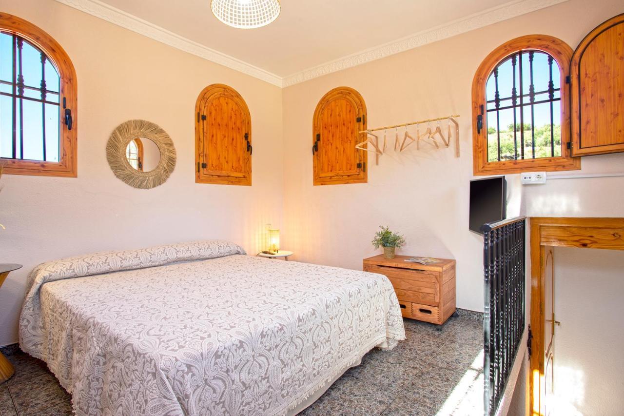 Casa Los Cortijillos Alcaucin Bagian luar foto