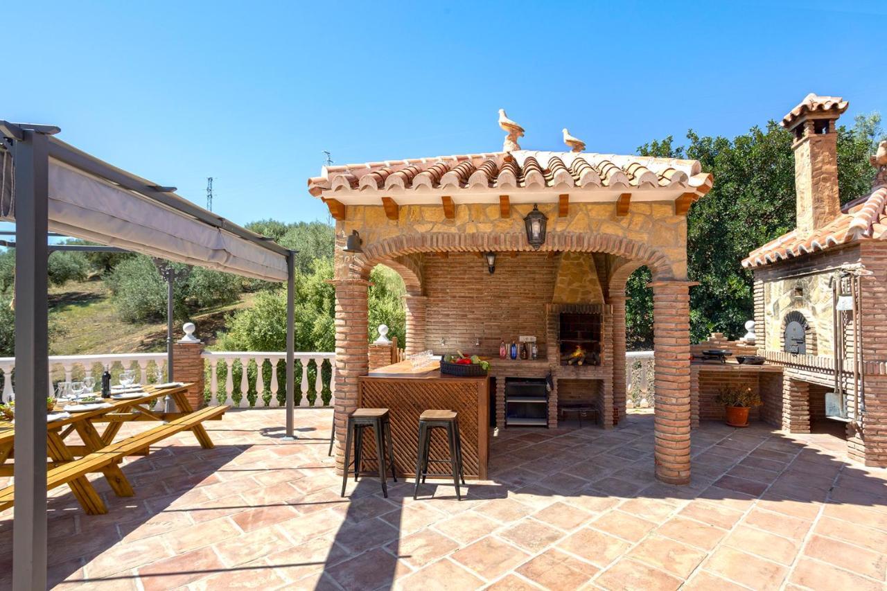 Casa Los Cortijillos Alcaucin Bagian luar foto