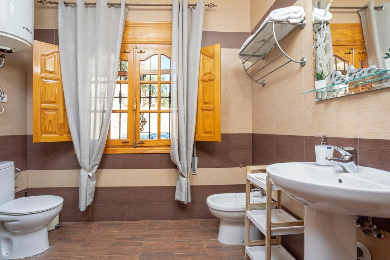 Casa Los Cortijillos Alcaucin Bagian luar foto